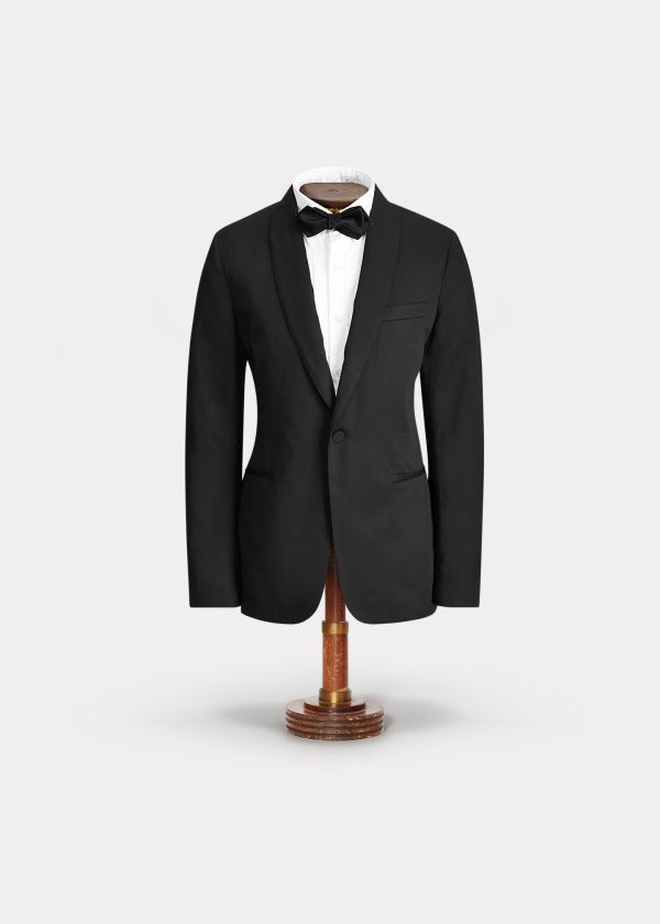 Men's Ralph Lauren Slim Fit Twill Tuxedo Jacket | 904851SPZ